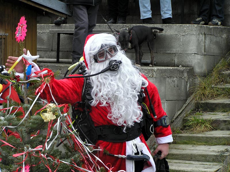 Christbaumversenken